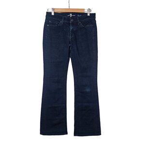 7 For All Mankind Bootcut Low Rise Jeans Dark Wash Size 26